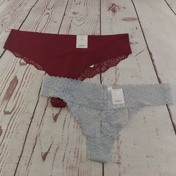 Auden Thongs Size L (12-14)  2 Count - Picture 1 of 4